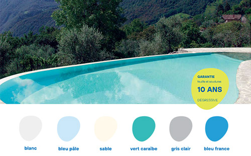 Bâche Hiver 780x500cm pour PISCINE TRADITIONNELLE PVC