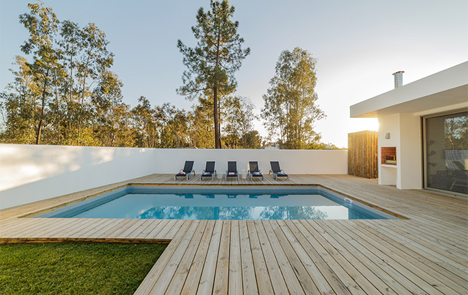 Piscines en bois